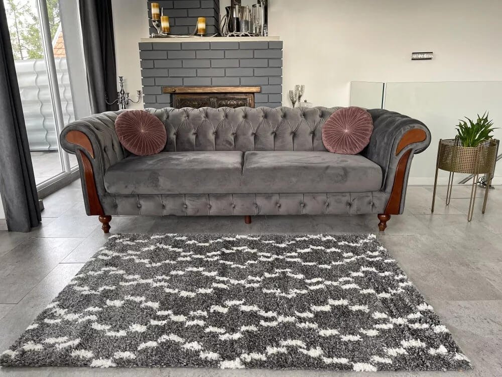 Puha Szürke Buda Szőnyeg 087