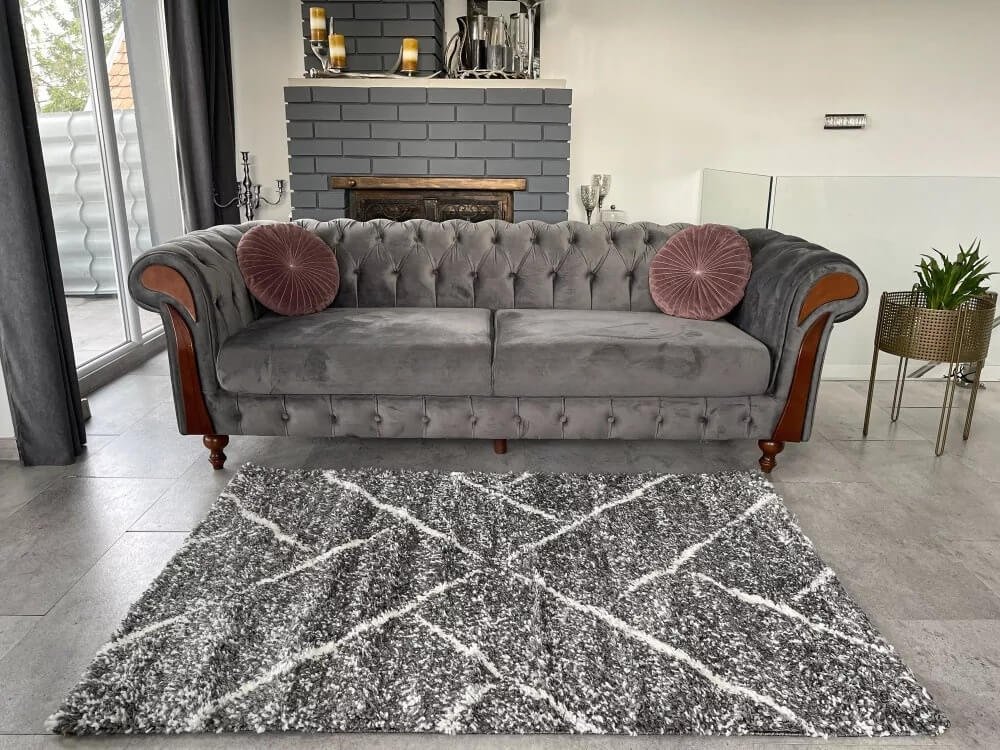 Puha Szürke Buda Szőnyeg 307