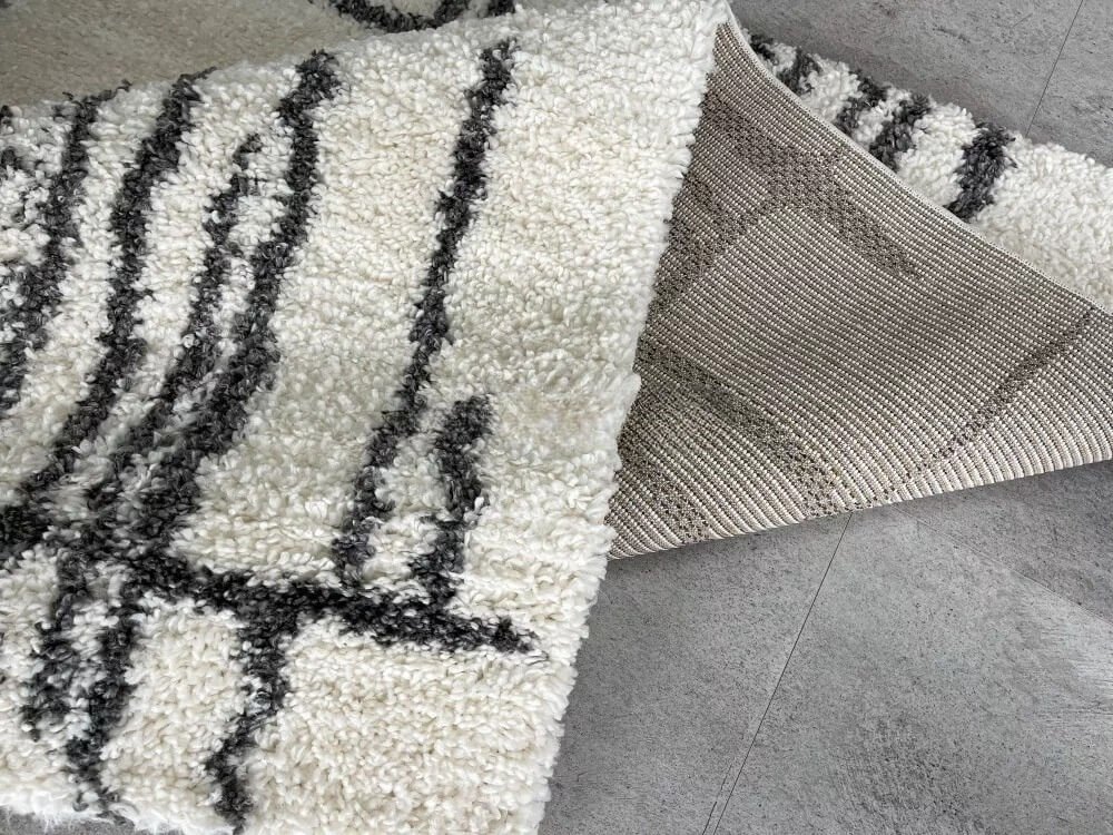 Puha Fehér-Szürke Buda Szőnyeg 8708 - Image 3