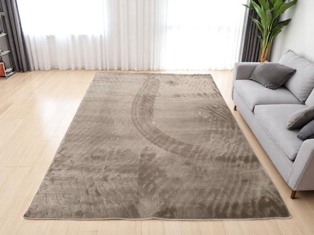 Csúszásmentes Mintás Barna Olivia Szőnyeg