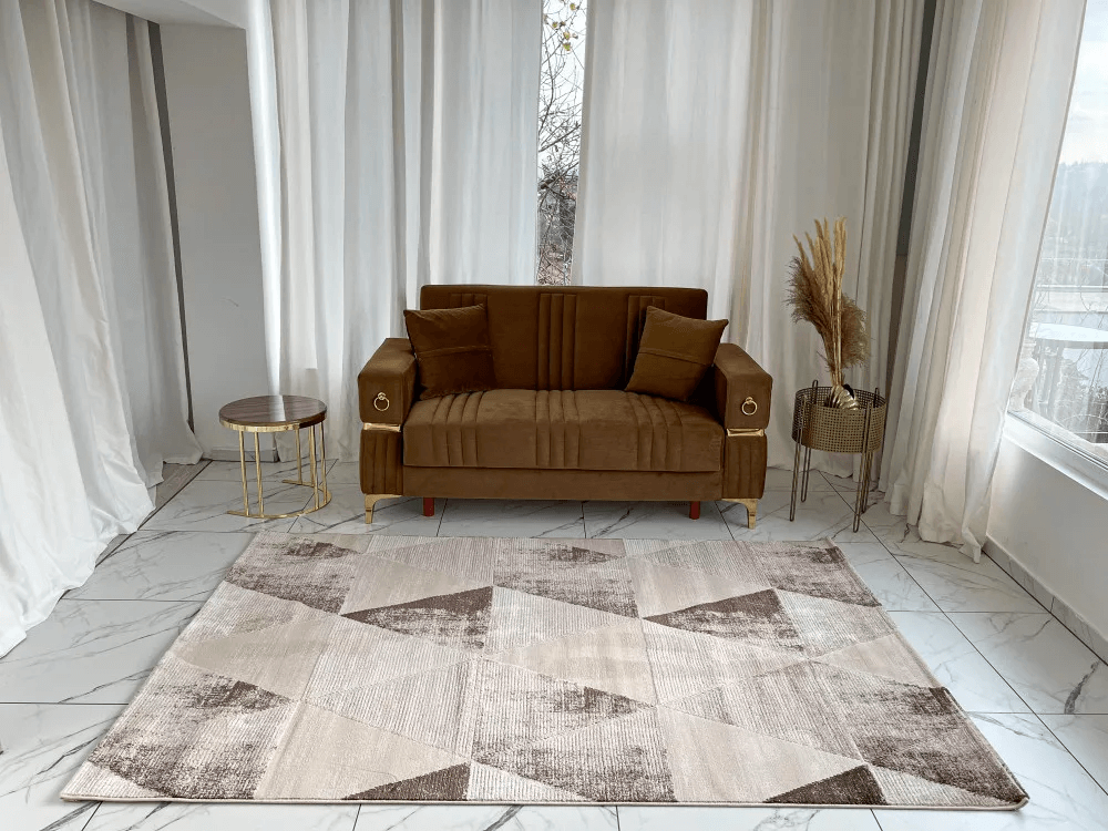 Modern Bézs Fiore Szőnyeg 226