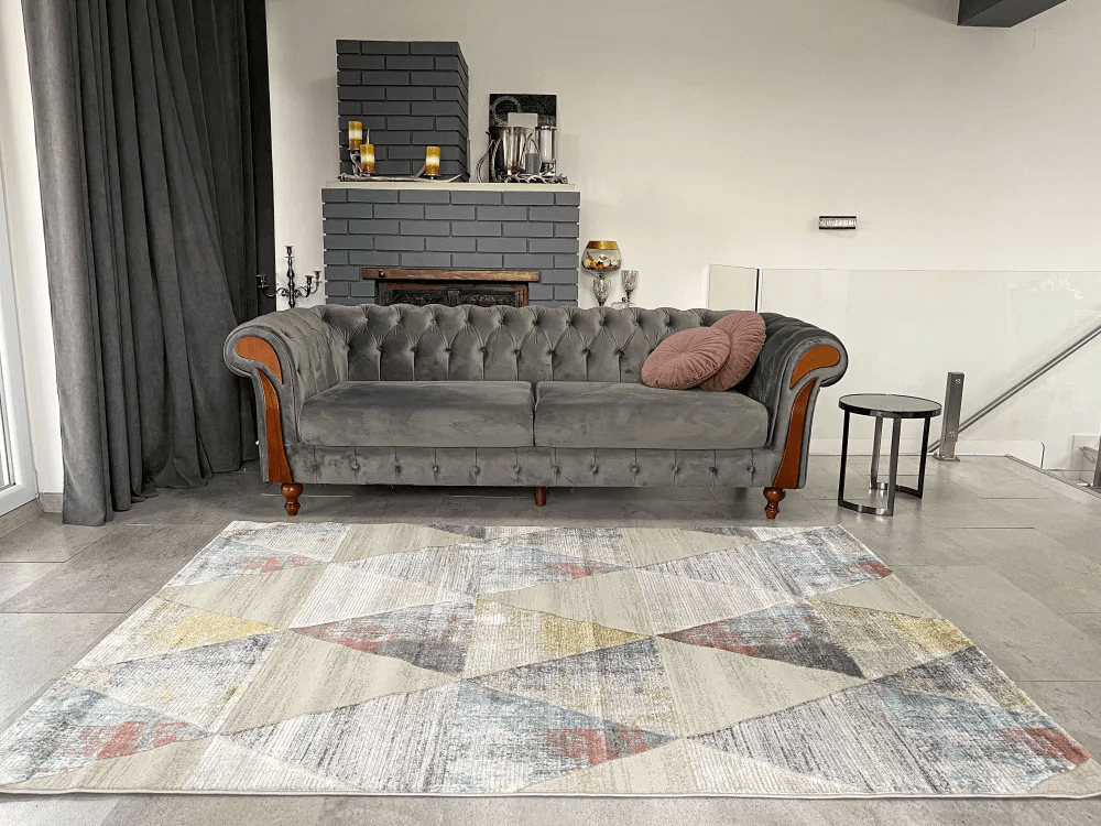 Modern Színes Fiore Szőnyeg 226