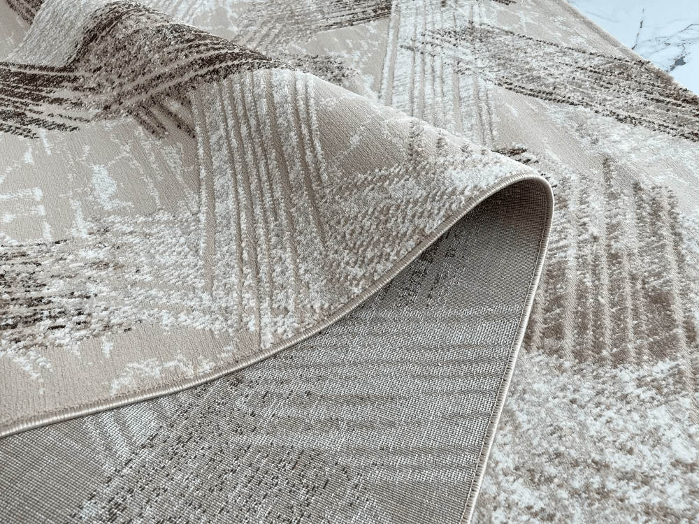 Modern Bézs Fiore Szőnyeg 237 - Image 3