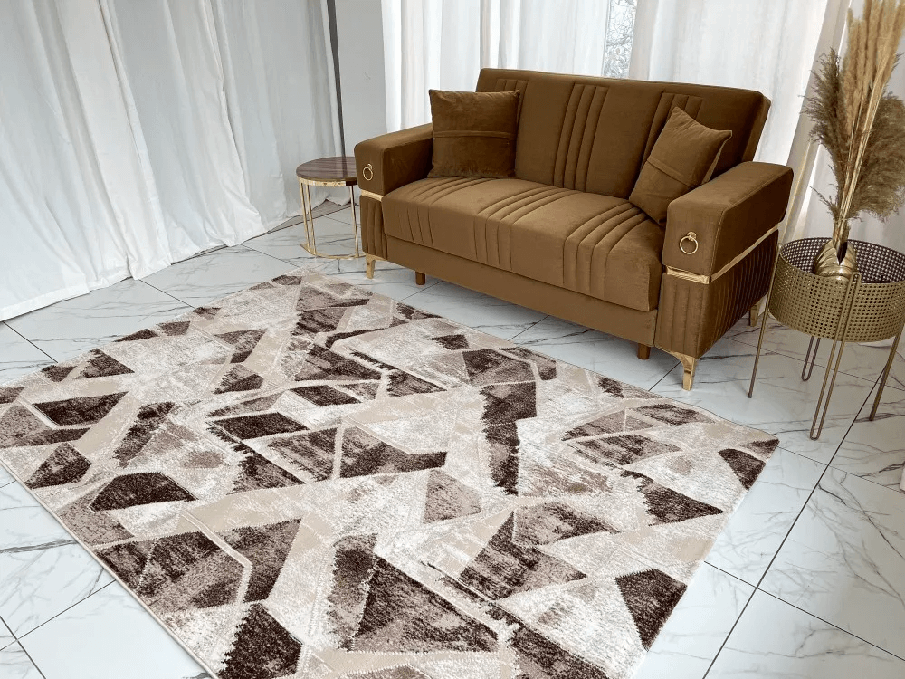 Modern Bézs Fiore Szőnyeg 248 - Image 2