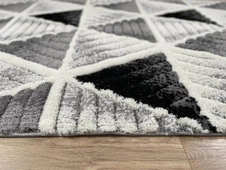 Nyomott mintás Szürke Messi Szőnyeg 319 - Image 2