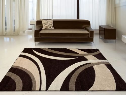 Modern Barna Comfort Szőnyeg 4791