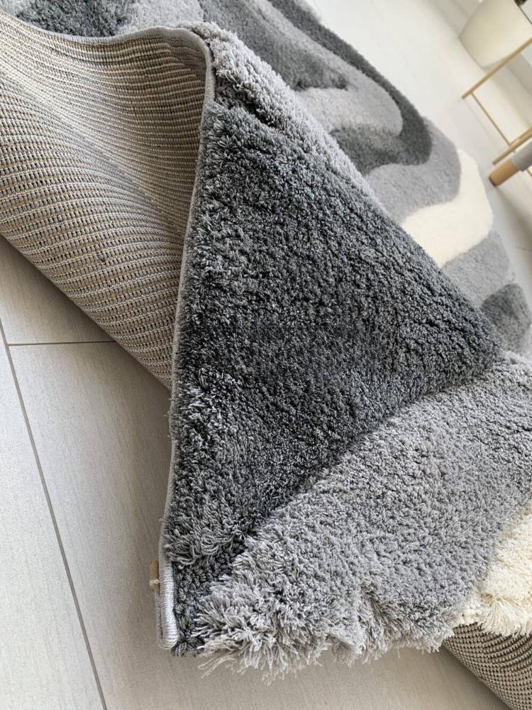 Nyomott mintás Szürke Messi Szőnyeg 5495 - Image 3