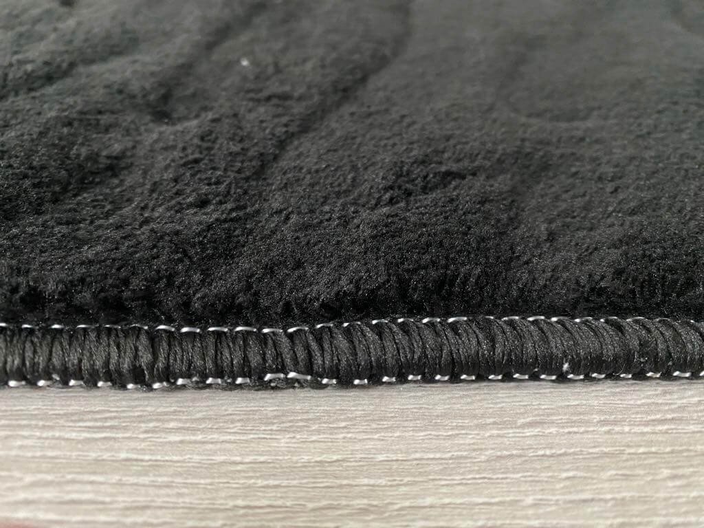 Csúszásmentes Mintás Fekete Olivia Szőnyeg - Image 2