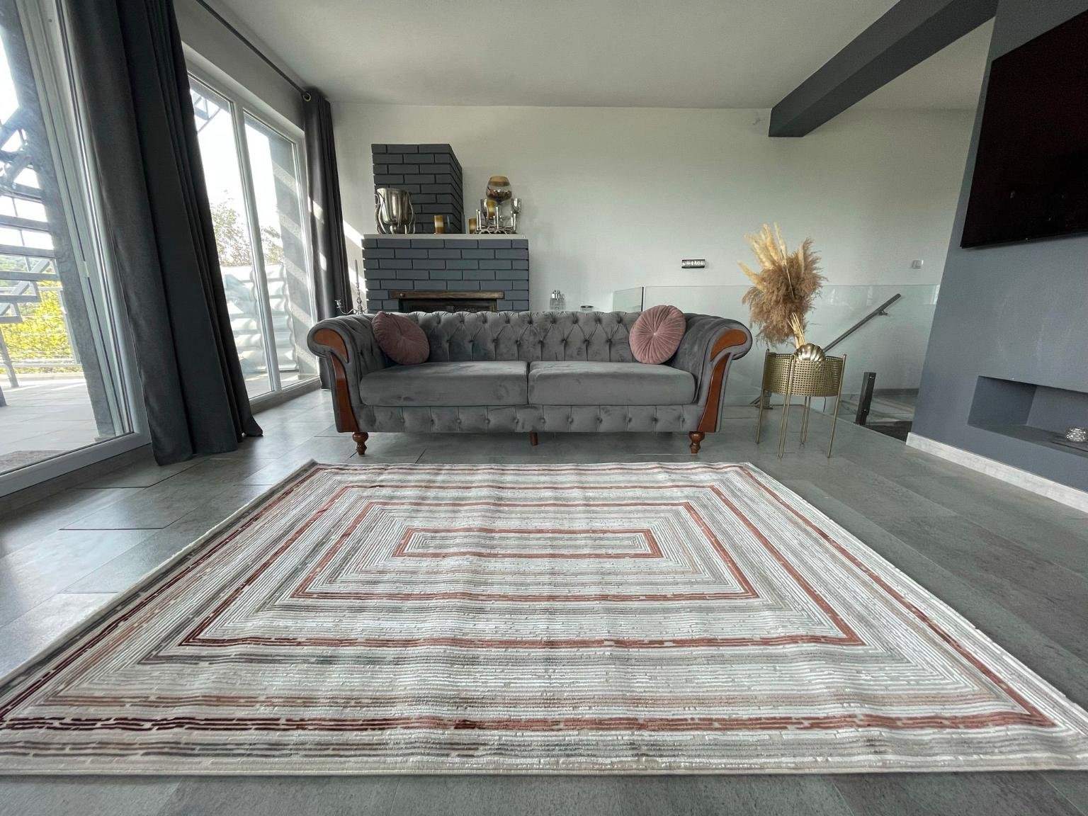 Modern Terrakotta Lavina Szőnyeg 742 - Image 2