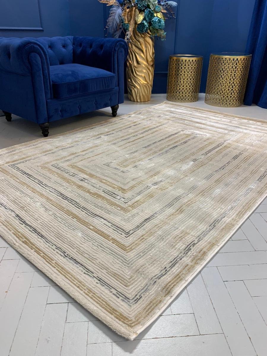 Modern Szürke Lavina Szőnyeg 742 - Image 2