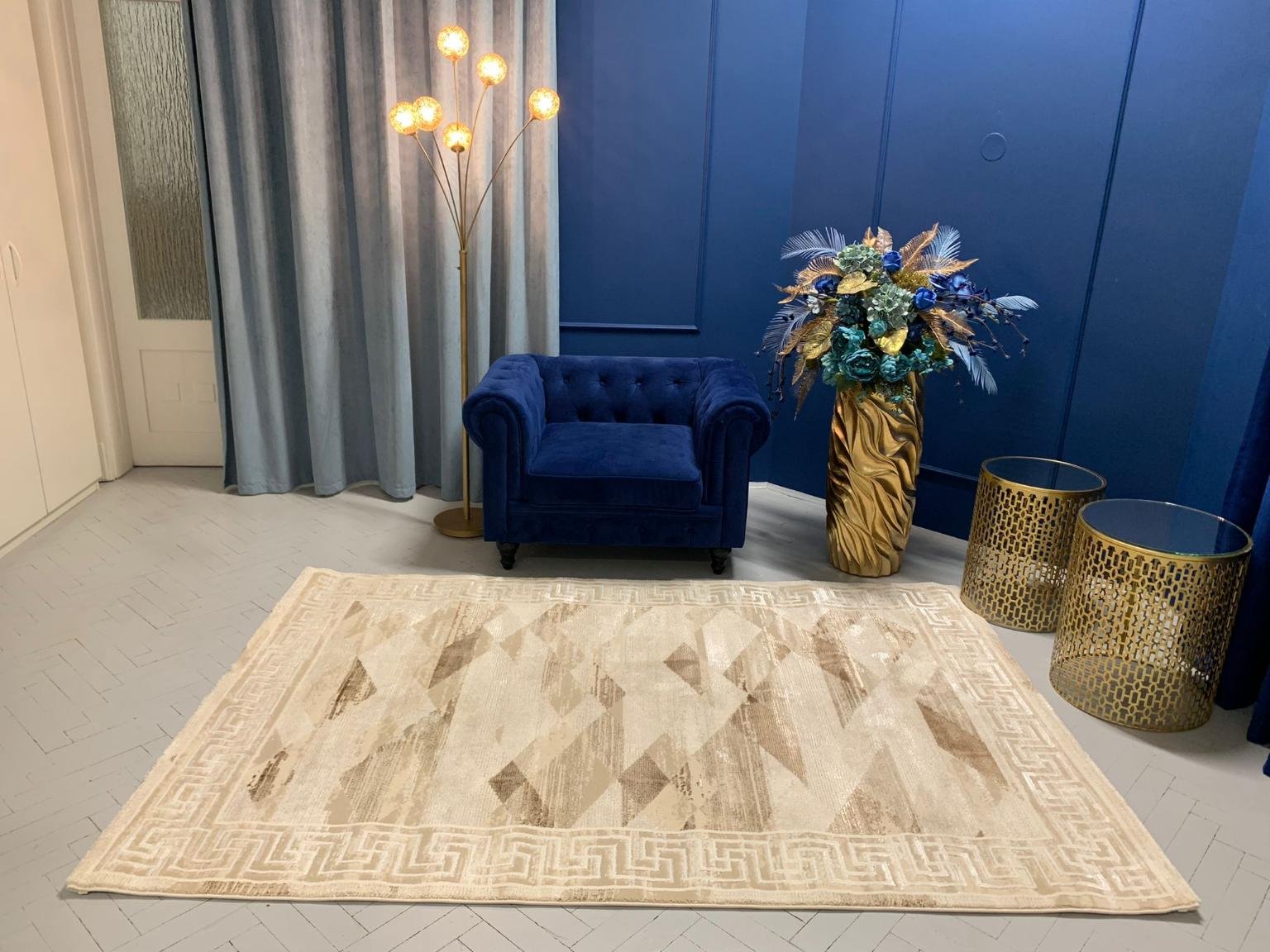 Modern Barna Lavina Szőnyeg 743 - Image 3