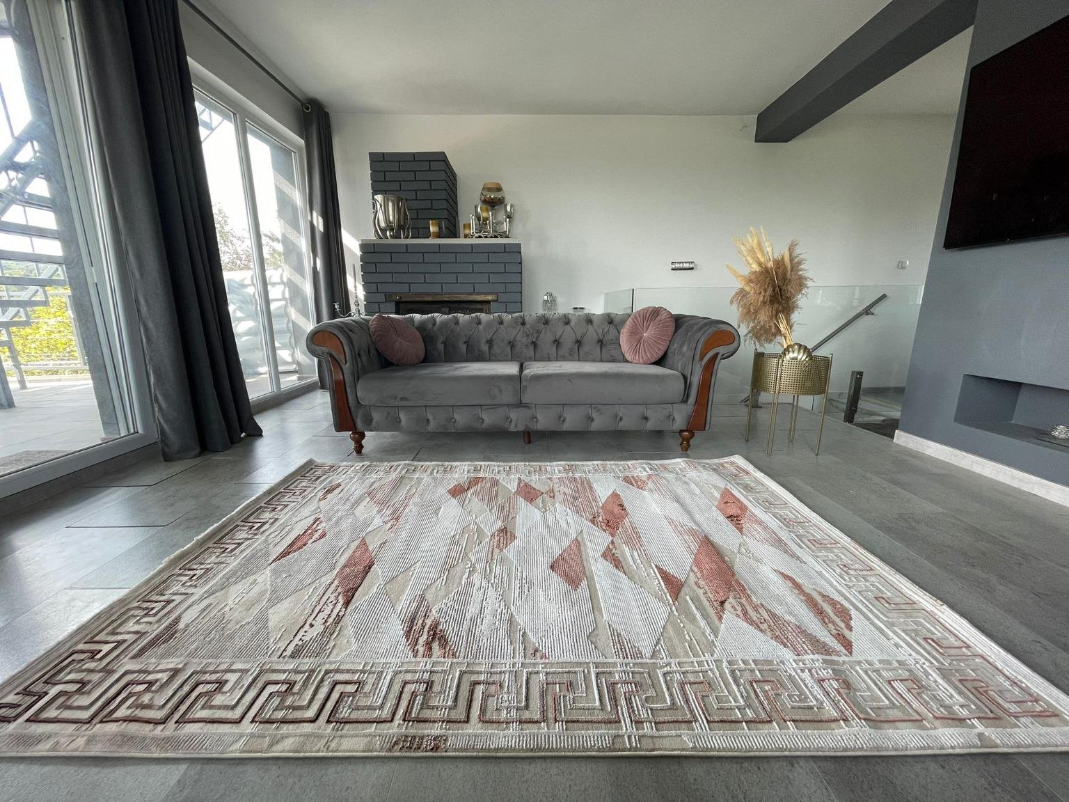 Modern Terrakotta Lavina Szőnyeg 743 - Image 3