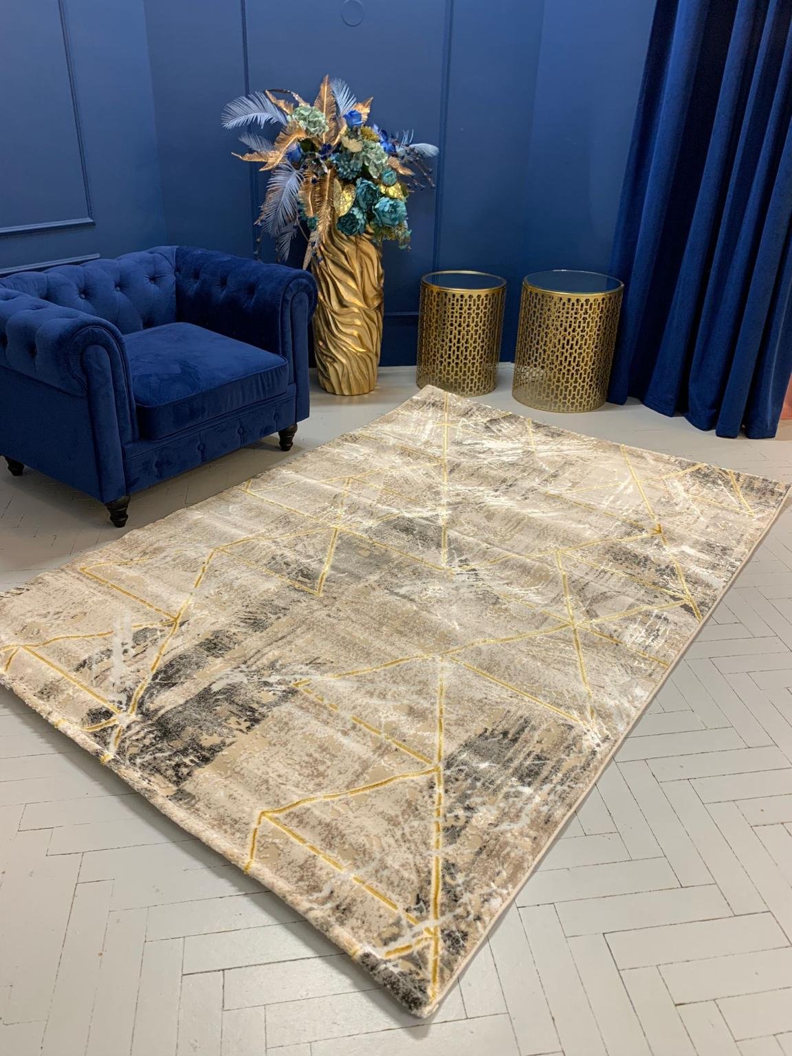 Modern Arany Lavina Szőnyeg 749 - Image 2