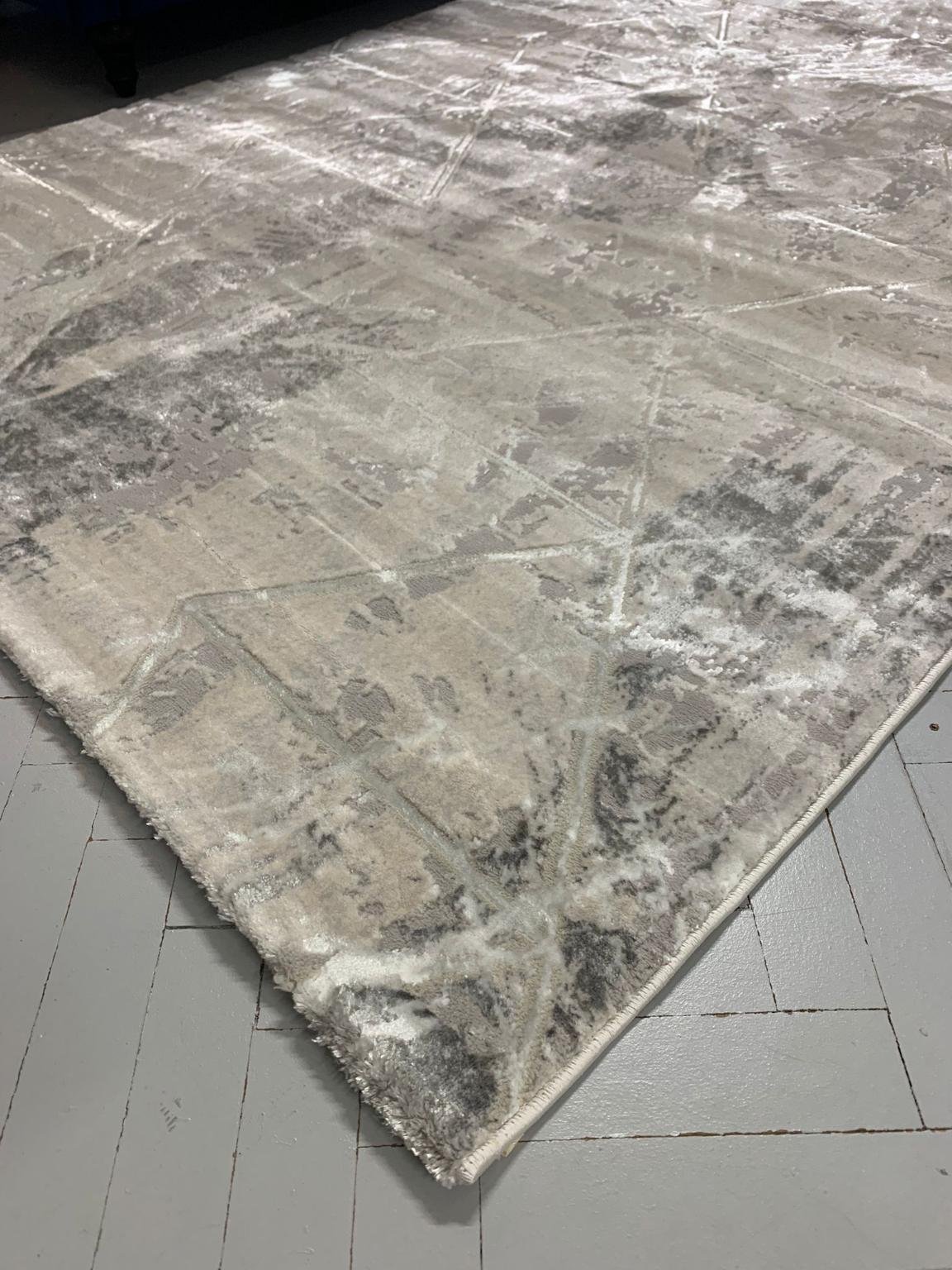 Modern Szürke Lavina Szőnyeg 749 - Image 2