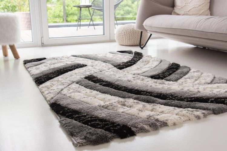 Nyomott mintás Szürke Messi Szőnyeg 8380