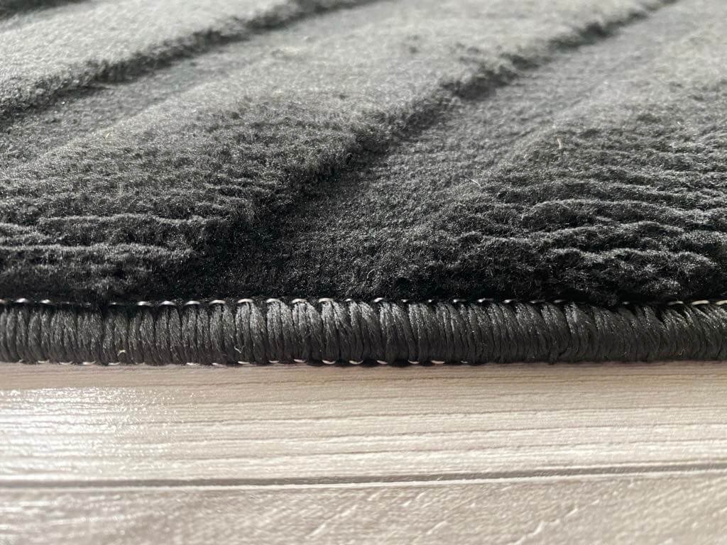 Csúszásmentes Mintás Fekete Olivia Szőnyeg - Image 2