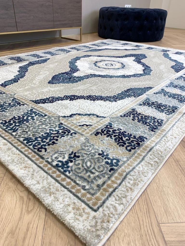 Modern Kék Fiore Szőnyeg 217 - Image 3