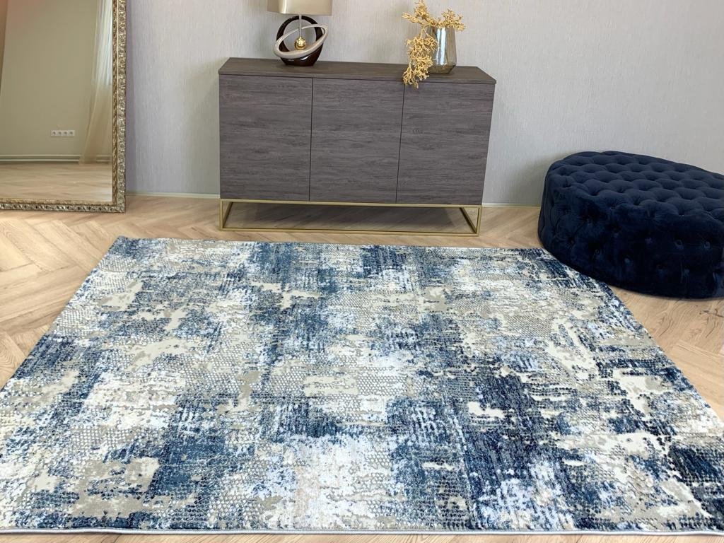 Modern Kék Fiore Szőnyeg 249