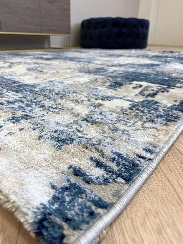 Modern Kék Fiore Szőnyeg 249 - Image 3