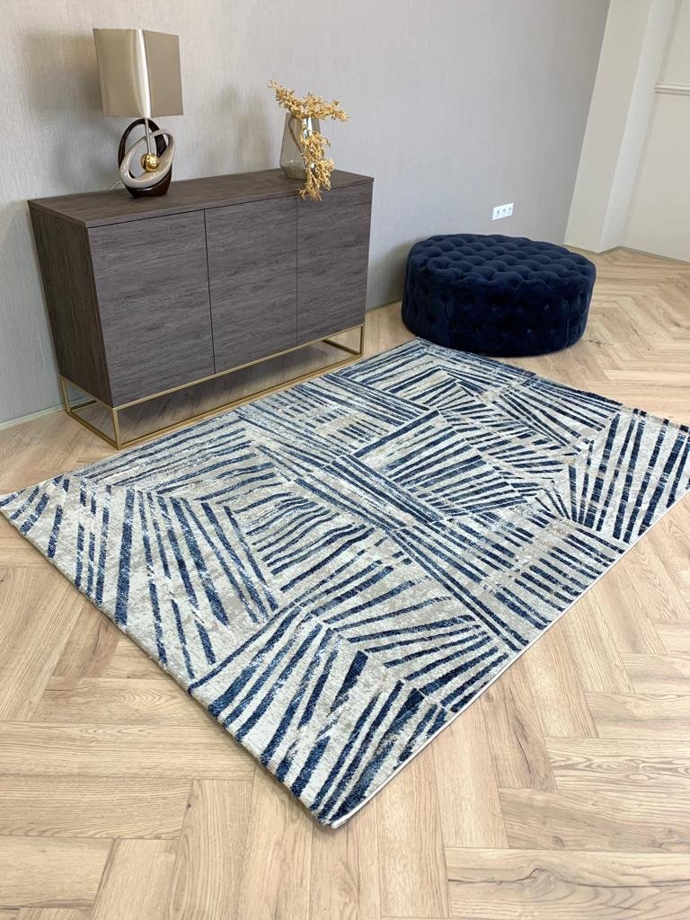 Modern Kék Fiore Szőnyeg 208 - Image 2