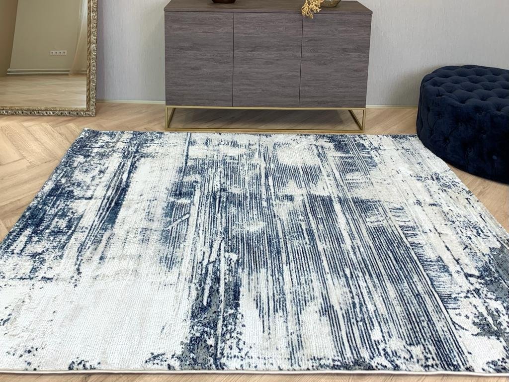 Modern Kék Fiore Szőnyeg 230