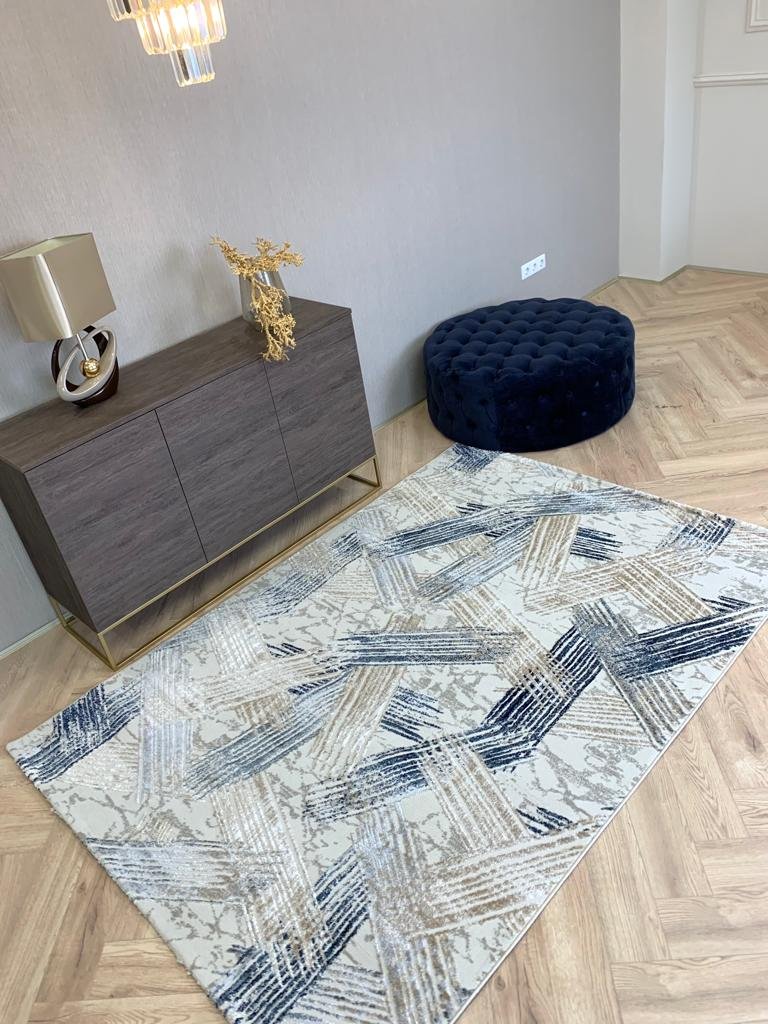Modern Kék Fiore Szőnyeg 237 - Image 2