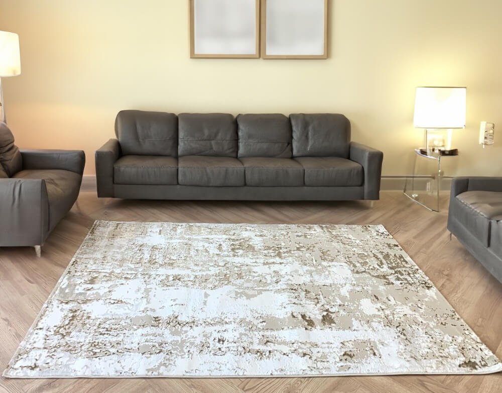 Márványmintás Bézs Sunset Szőnyeg 8399