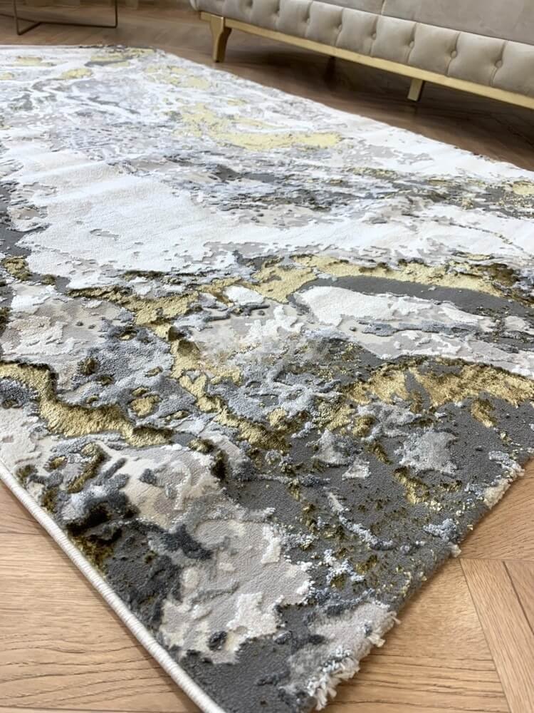 Márványmintás Zöld Sunset Szőnyeg 8441 - Image 2