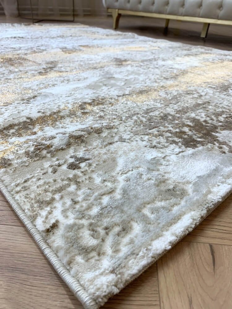 Márványmintás Arany Sunset Szőnyeg 8385 - Image 2