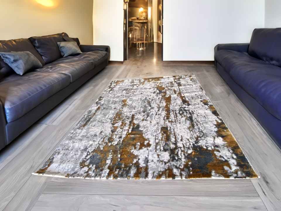 Márványmintás Arany Sunset Szőnyeg 8 - Image 2