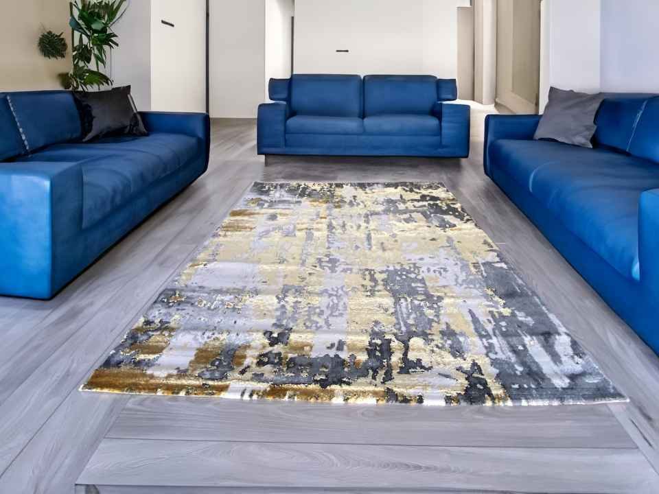 Márványmintás Arany Sunset Szőnyeg 9 - Image 2