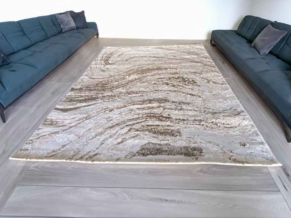 Márványmintás Bézs Sunset Szőnyeg 6