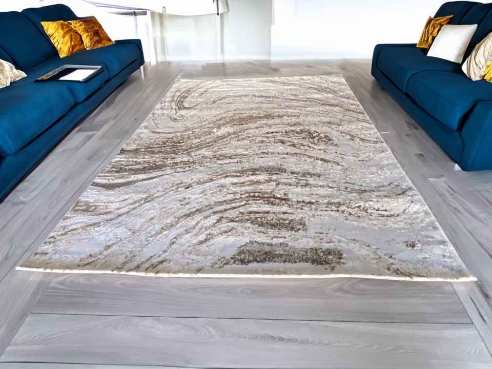 Márványmintás Bézs Sunset Szőnyeg 6 - Image 2