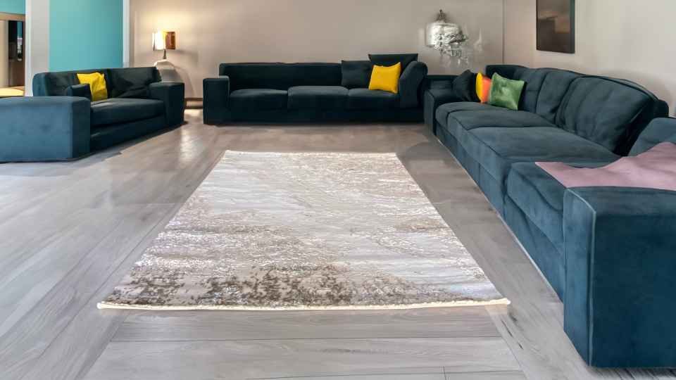 Márványmintás Bézs Sunset Szőnyeg 7 - Image 2