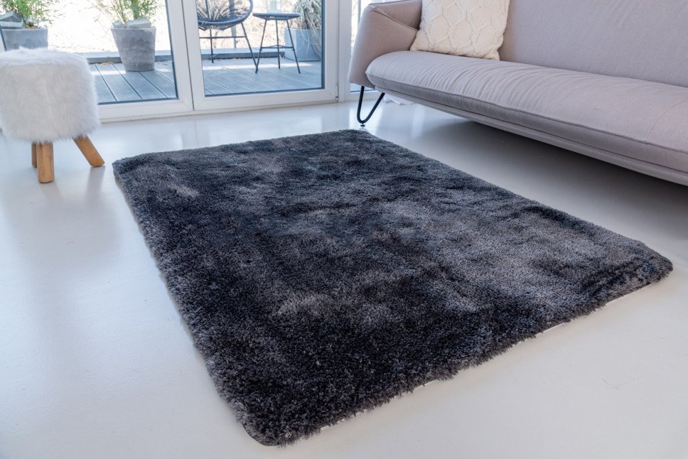 Vastag Sötétszürke Scott Szőnyeg